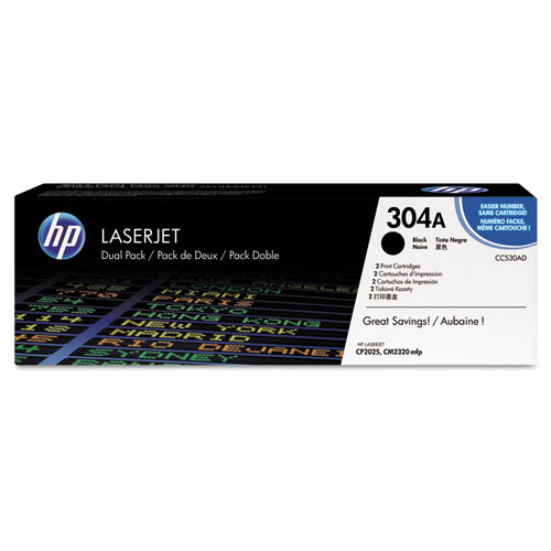 HP 304A Value Pack Black Toner