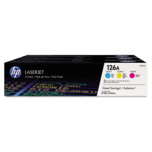 HP 126A Value Pack Color