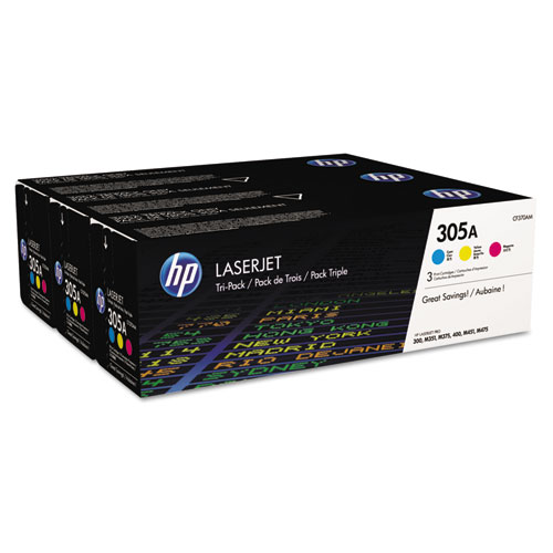 HP 305A Value Pack Color Cartridges